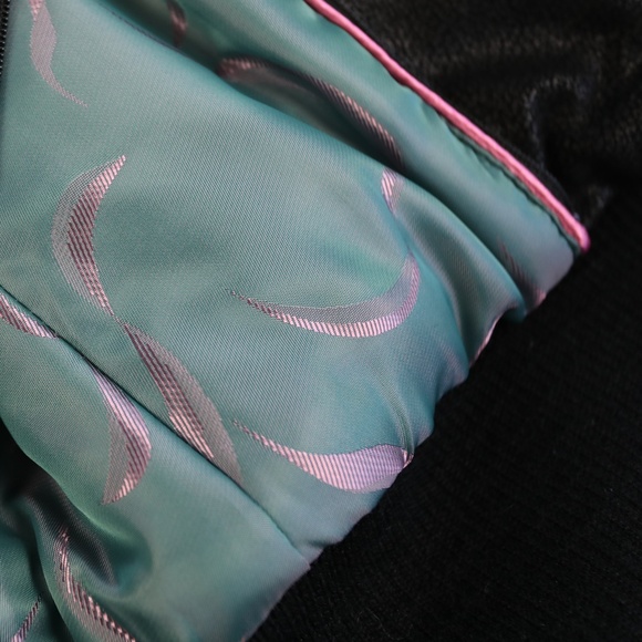 DANIER SHEEP SKIN BOMBER JACKET - Picture 8 of 9